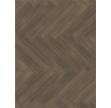 Golvbeläggning lagd i fiskbensmönster