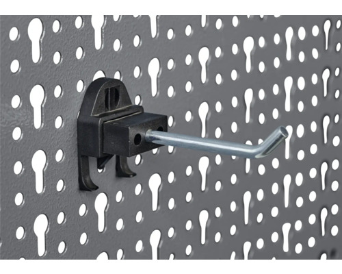 Verktygskrok på en verktygstavla