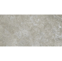 Grå keramisk platta med matt yta