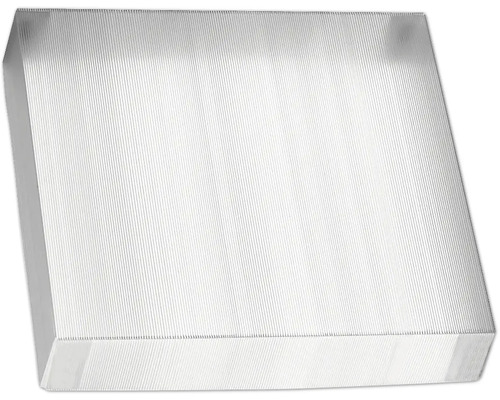 Akrylglasljusspridare med räfflad struktur