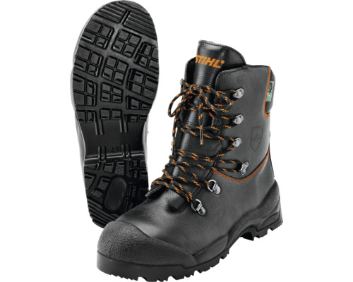 Läderkänga STIHL FUNCTION svart/orange strl. 43