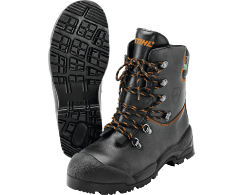 Läderkänga STIHL FUNCTION svart/orange strl. 44