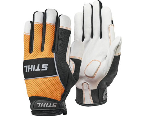 Arbetshandske STIHL ADVANCE Ergo MS svart/vit/orange strl. M