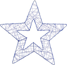 Dekorativ stjärna av trådnät