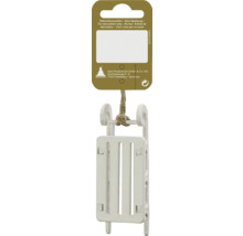 Dekorativ träsläde figur att hänga upp