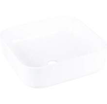 Tvättställ för bänkmontage i keramik