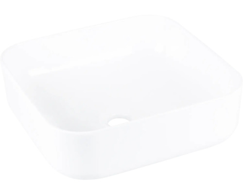 Tvättställ för bänkmontage i keramik