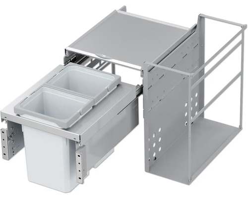 Kökslådsutdrag med avfallsbehållare och förvaringsfack