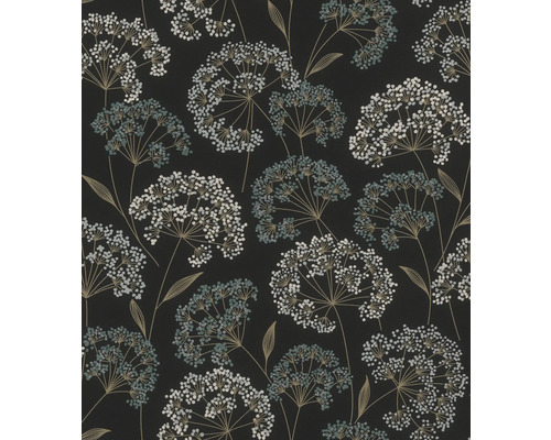 Tapet RASCH Natur svart 0,53x10,05m