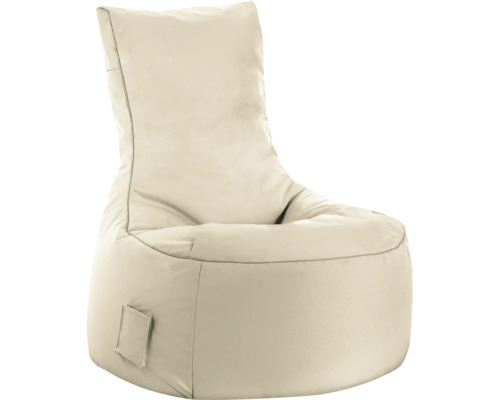 Sittsäck fåtölj SITTING POINT Scuba beige 65x90cm