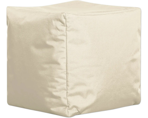 Sittpuff SITTING POINT Cube scuba beige 40x40cm