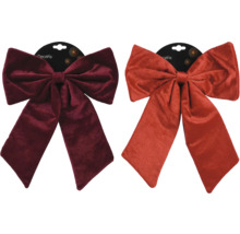 Dekorationsrosetter i sammet i två färger