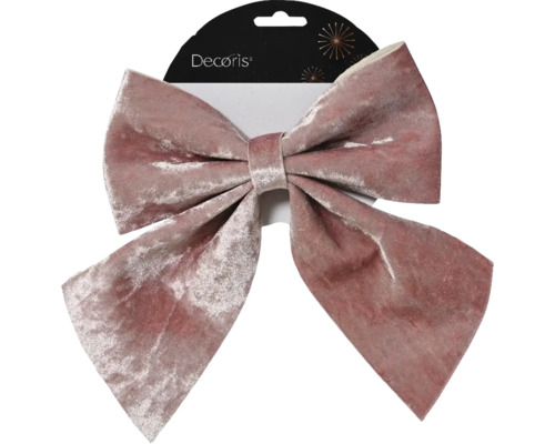 Dekorativ rosett av sammet