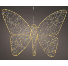 Dekorativ fjärilsbelysning med LED