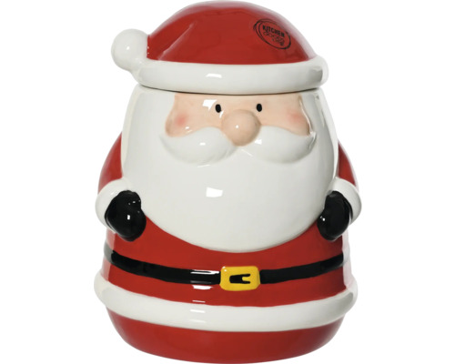 Kakburk med jultomtemotiv och lock