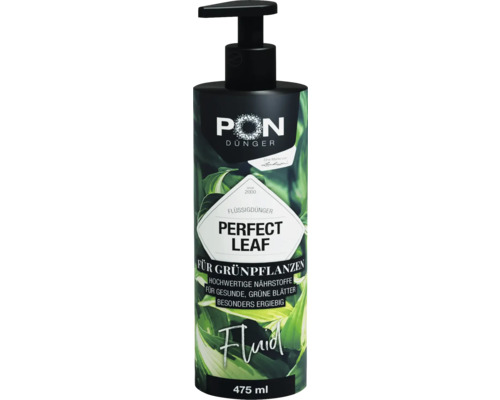 Flytande gödning LECHUZA Perfect Leaf fluid 475ml Pon gödselmedel Perfect Leaf flytande gödselmedel för gröna växter, 475 ml