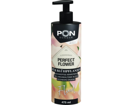 Flytande gödning LECHUZA Perfect Flower fluid 475ml Pon Perfect Flower flytande gödsel, 475 ml flaska med doseringspump