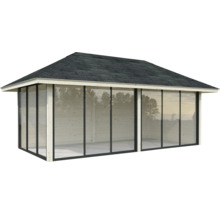 Paviljong PALMAKO Bianca Slide 16,6m² set 202 588x300cm doppimpregnerad