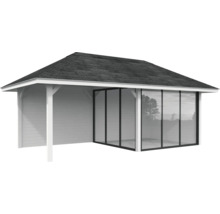 Paviljong PALMAKO Bianca Slide 16,6m² 588x300cm set 205 vit