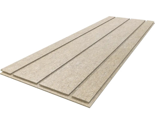 Spårskiva LK Heatfloor trä 600x1800x22 mm för golvvärme 2418902 Träpaneler för vägg- eller takbeklädnad