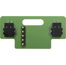 Elektroniskt kretskort med anslutningar
