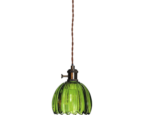 Fönsterlampa COTTEX Nora grön