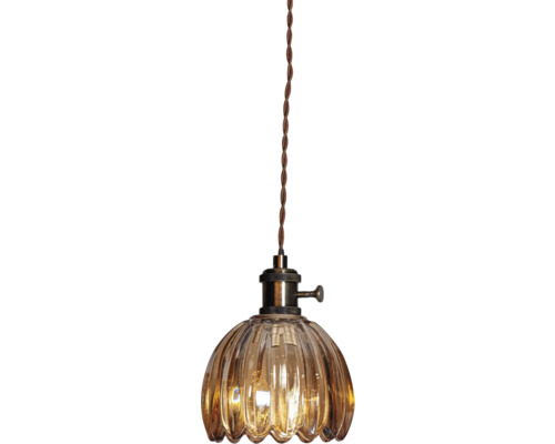 Fönsterlampa COTTEX Nora amber