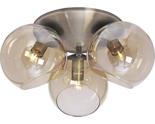 Plafond COTTEX Capella antik/amber Glas