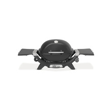 Bärbar Weber gasolgrill med två sidobord