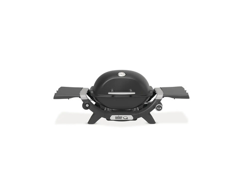 Bärbar Weber gasolgrill med två sidobord