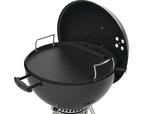 Klotgrill med öppet lock