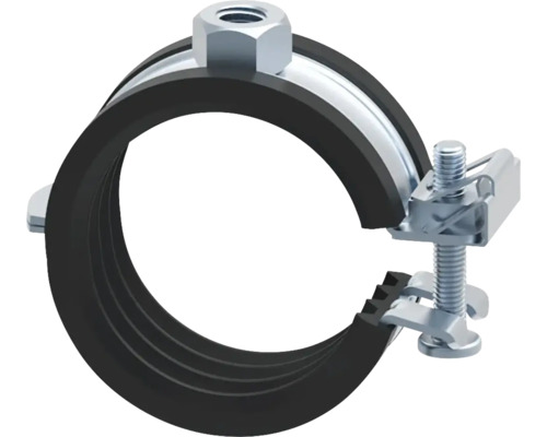 Rörklämma GELIA Jirva 231 21-23 mm M8 gummiklädd 3793592