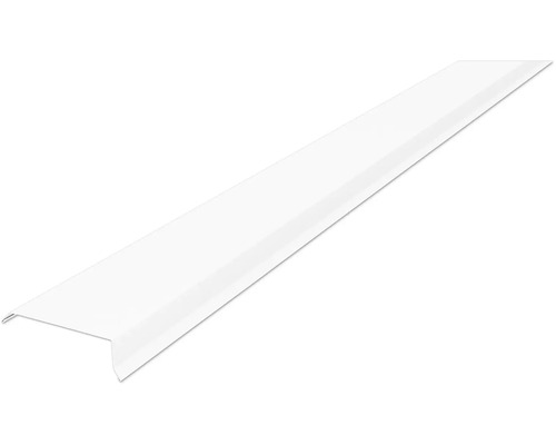 Vattbrädesbeslag LINDAB 105x2000mm vit Profilremsa