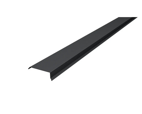Vattbrädesbeslag LINDAB 105x2000mm svart Takfotsprofil av metall