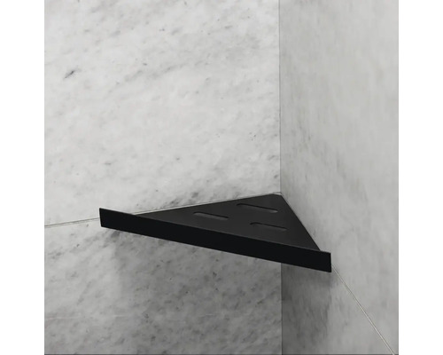 Hörnhylla för badrumsförvaring