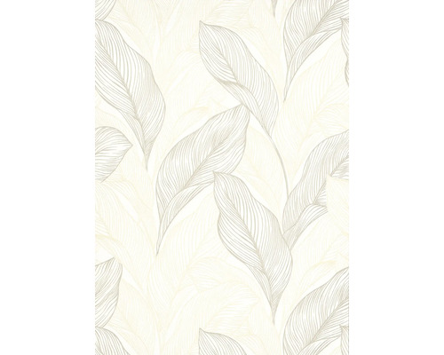 Tapet med bladmönster