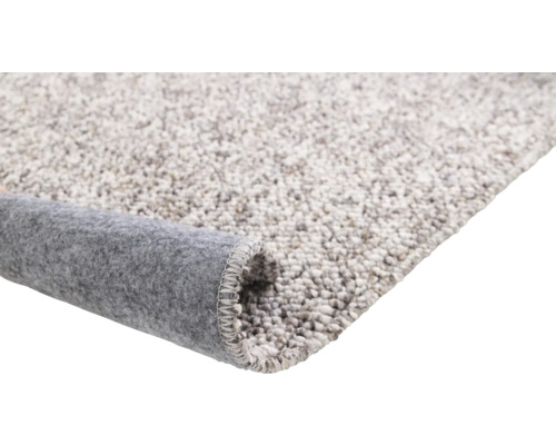 Matta med melerad yta och rullad kant