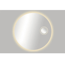 Rund spegel med LED-belysning