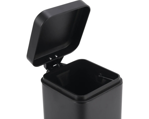 Öppen svart pedalhink