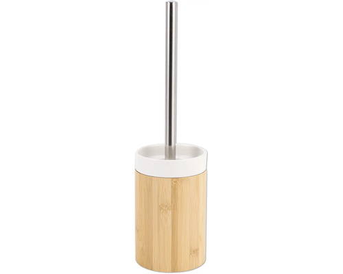 Toalettborstset av bambu och metall