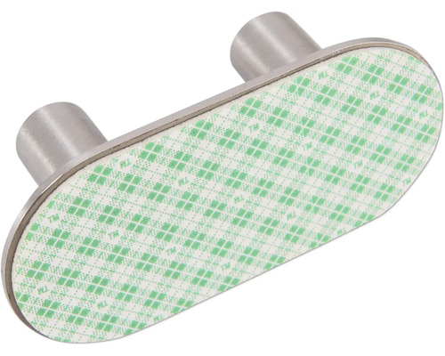 Självhäftande möbelknopp av metall