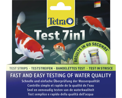 Tetra Pond Test 7in1 för snabb och enkel testning av vattenkvalitet