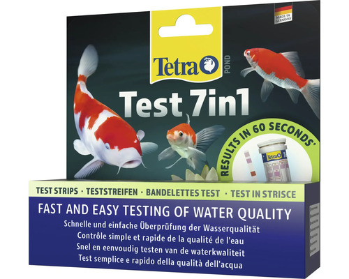 Tetra Dam Test 7i1 för snabb och enkel testning av vattenkvalitet