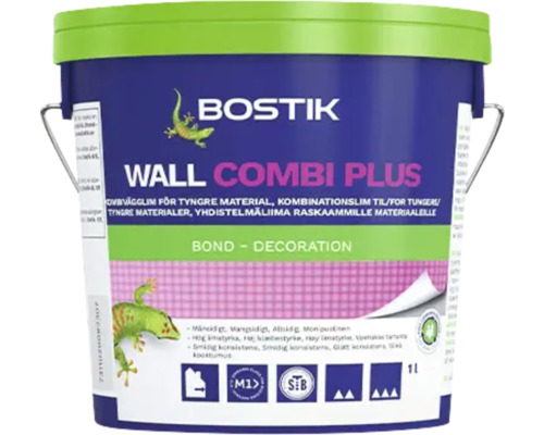Tapetlim BOSTIK Wall Combi Plus 1L