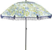 Parasoll MICA Blom Ø220cm H238cm blå