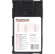 Pattfield HSS metallborrset 6 delar runt skaft