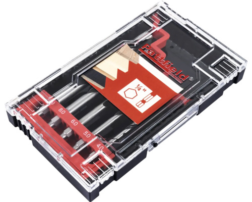 Bitsats i plastlåda