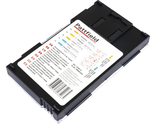 Pattfield Sticksågsbladset, 12-delat, T-skaft i trä och metall