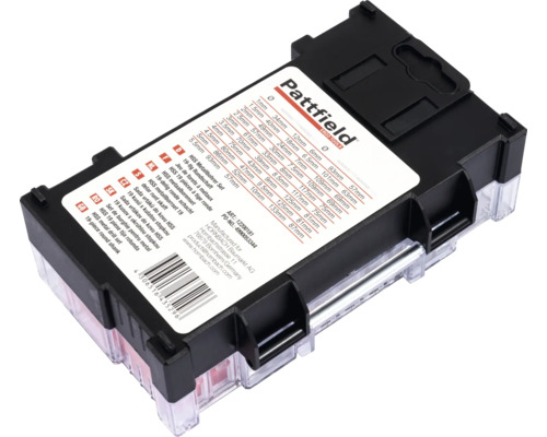 Pattfield HSS metallborrset 19 delar runt skaft