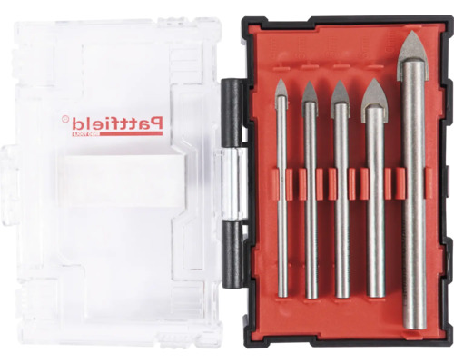 Glasborrsats i väska